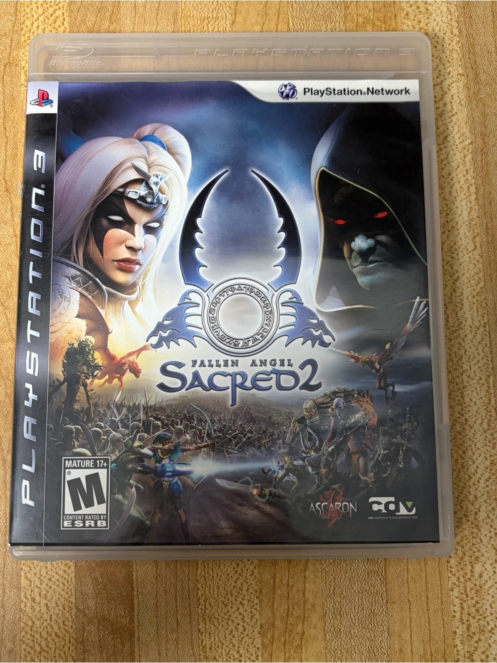 Sacred 2: Fallen Angel - PlayStation 3 Game (Black & Blue Cover)
